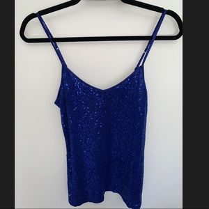 EXPRESS Sequined Cami Top